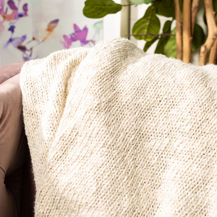 Safavieh Ralen Knitted Throw Blanket