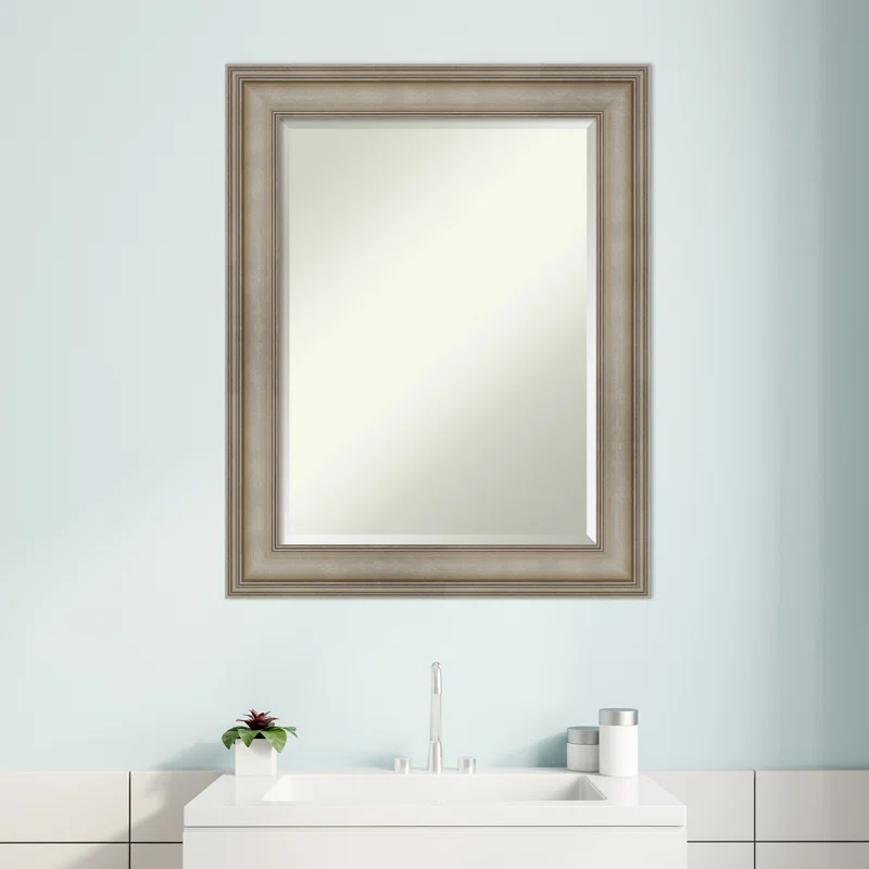 Amanti Art Flat Wall Mirror