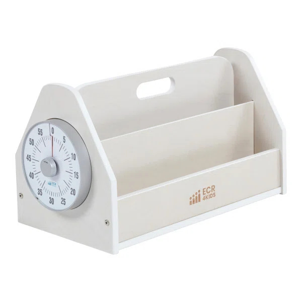 ECR4Kids ECR4Kids Double-Sided Book Caddy with Countdown Timer