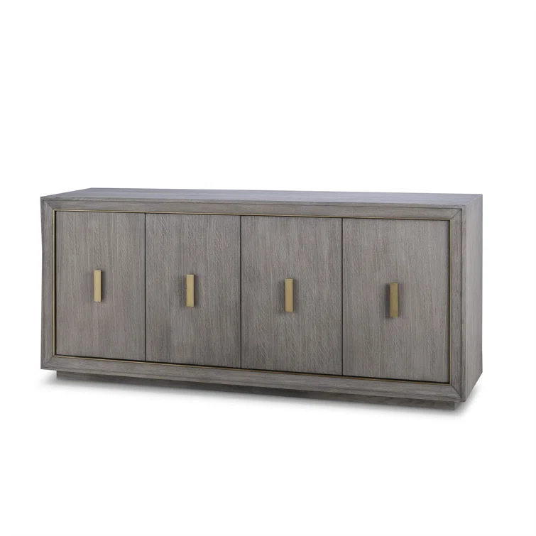 Monarch Golden Oak 72" Wide Handcrafted Sideboard
