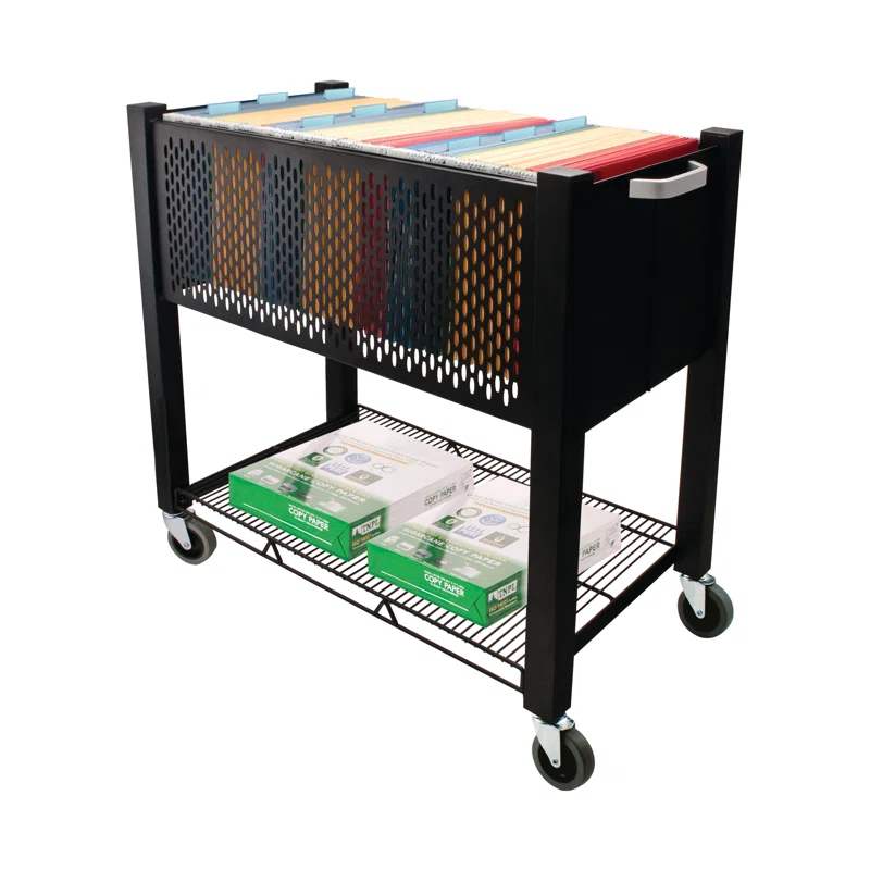 File Cart with Wheels