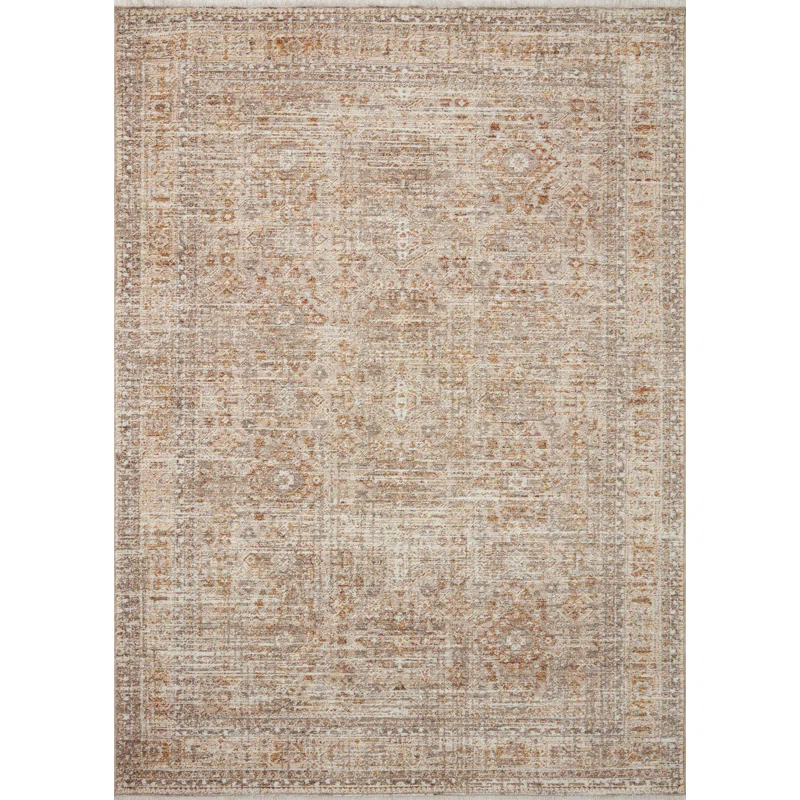 Angela Rose x Loloi Angela Rose x Loloi Blake Oatmeal / Spice Area Rug