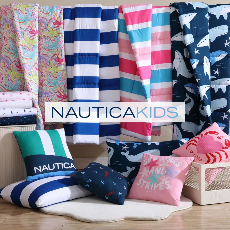 Nautica MF Bonus Sets Nautica Kids Cru Comforter Bonus Set