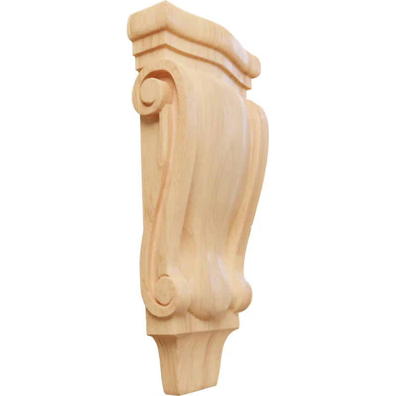 Ekena Millwork Small Traditional Pilaster Wood Corbel