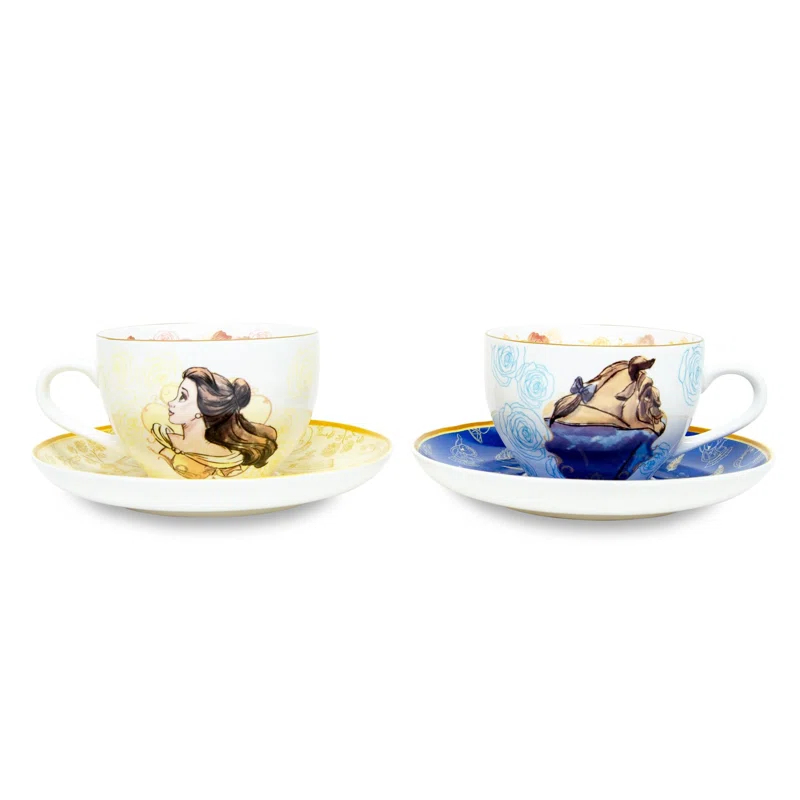 Silver Buffalo Bone China Teacup