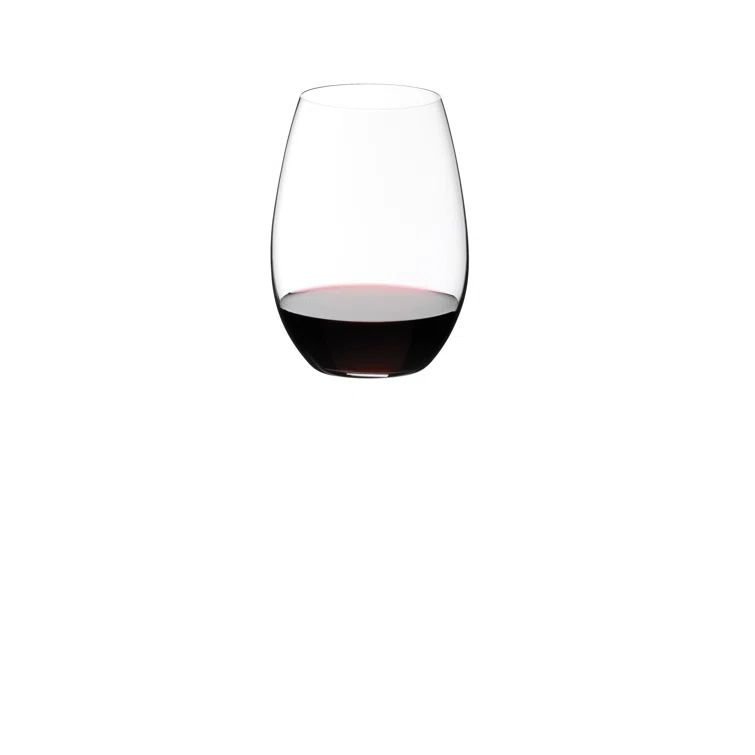 RIEDEL The O Wine Tumbler Old World Syrah Wine Glass (Set of 2)