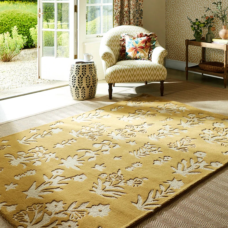 Wool Floral Rug