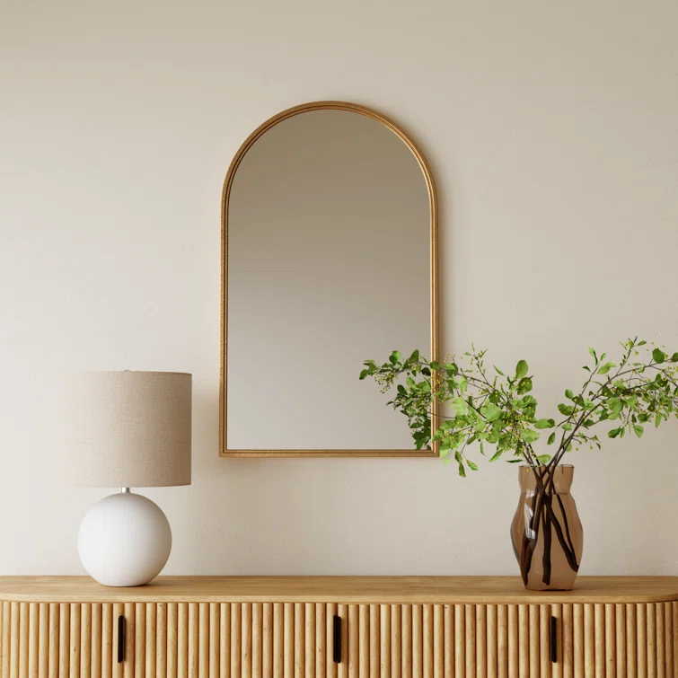 Tracie Metal Flat Wall Mirror