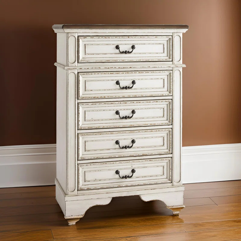 Kelly Clarkson Home Hayley 34'' W 5 - Drawer Dresser