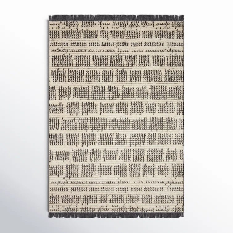 Chris Loves Julia x Loloi Alice Cream/Charcoal Rug