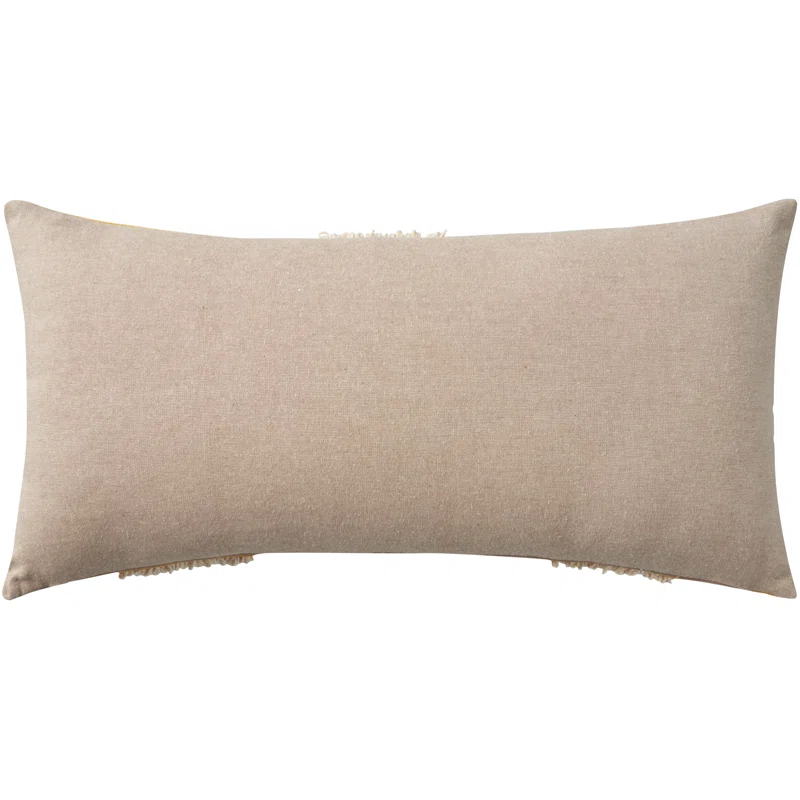 Mina Victory Embroidered Cotton Reversible Pillow Cover