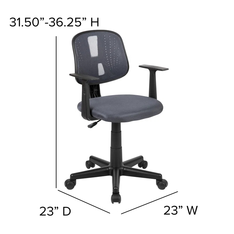 Flash Furniture Meridian Mid-Back Swivel Mesh Task Office Chair with Pivot Back by Flash Furniture