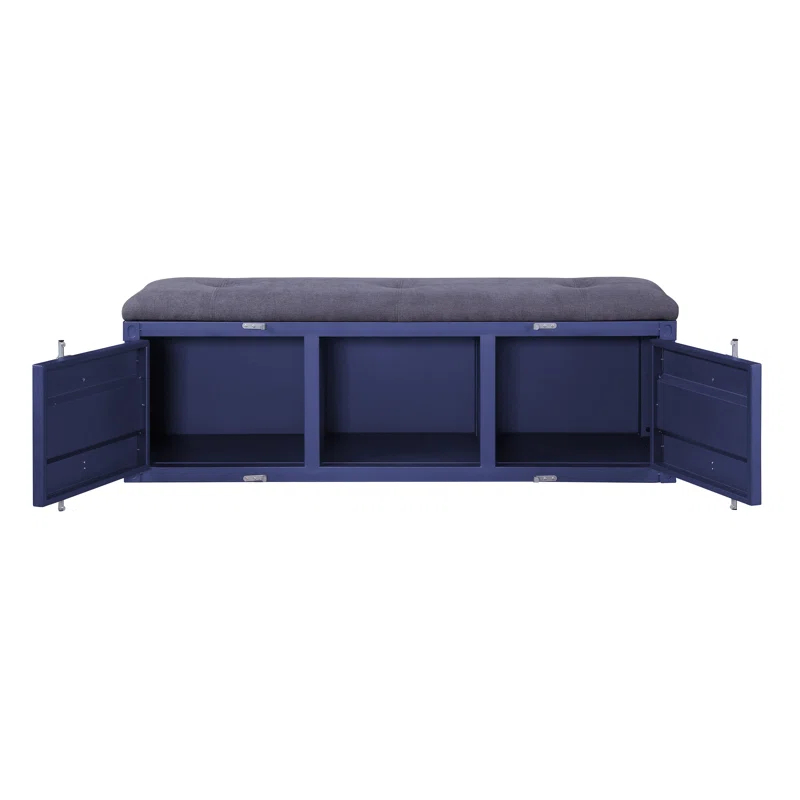 Acme Cargo Fabric Upholstered Storage Bench