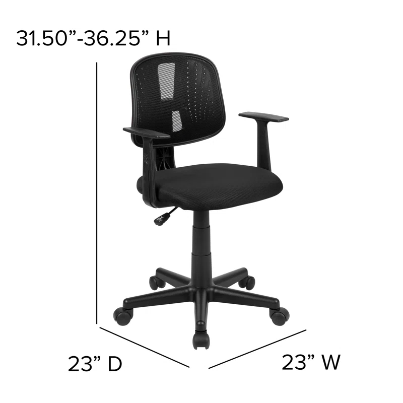 Flash Furniture Meridian Mid-Back Swivel Mesh Task Office Chair with Pivot Back by Flash Furniture