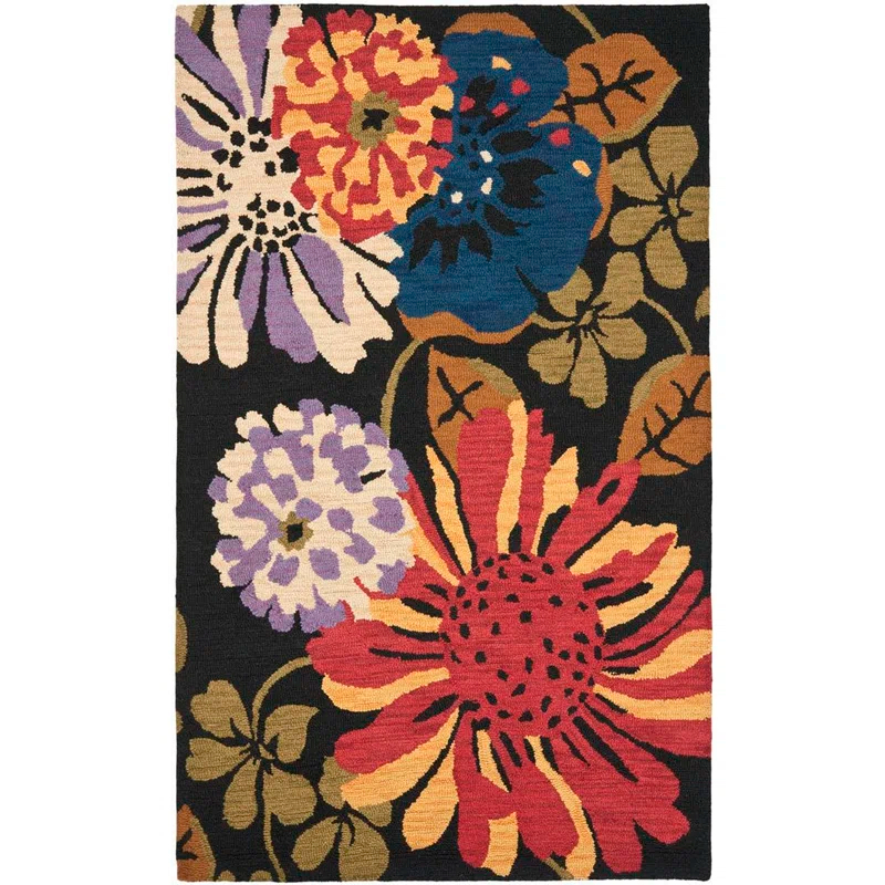 Arber Jardin Hand Tufted Wool Floral Rug
