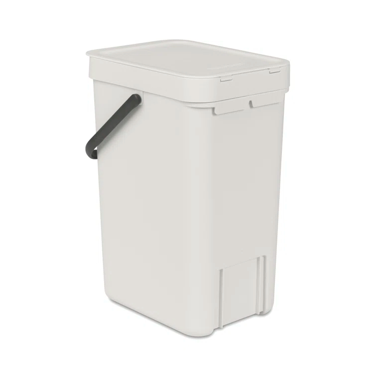 Brabantia Sort & Go Plastic Recycling Bin, 3.2 Gallon