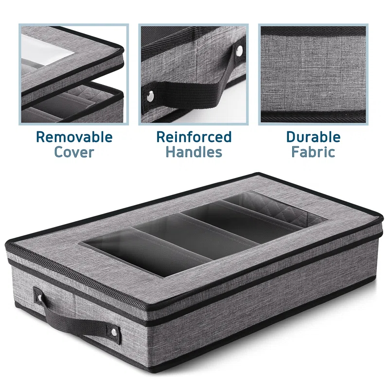 Fabric Dinnerware Storage Set