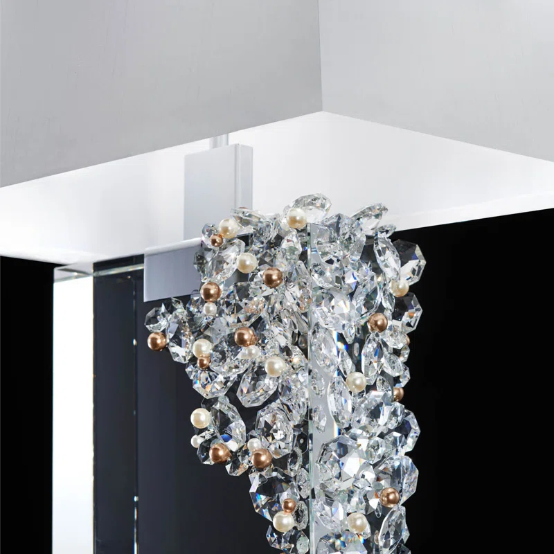 Schonbek Forever Auroa Metal Table Lamp