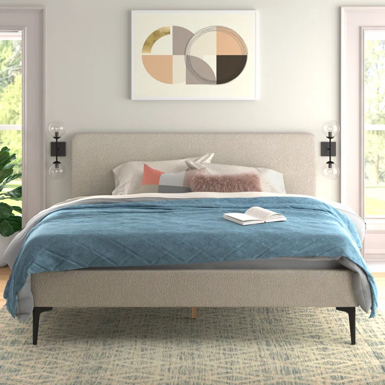 Wade Logan® Garfinkel Upholstered Platform Bed