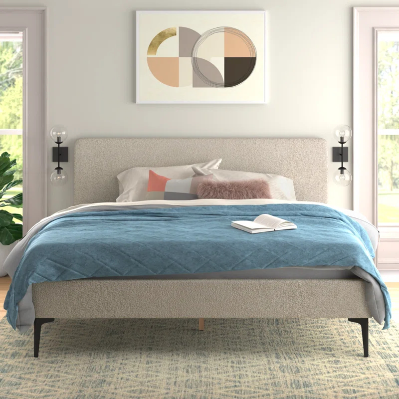 Wade Logan® Garfinkel Upholstered Platform Bed