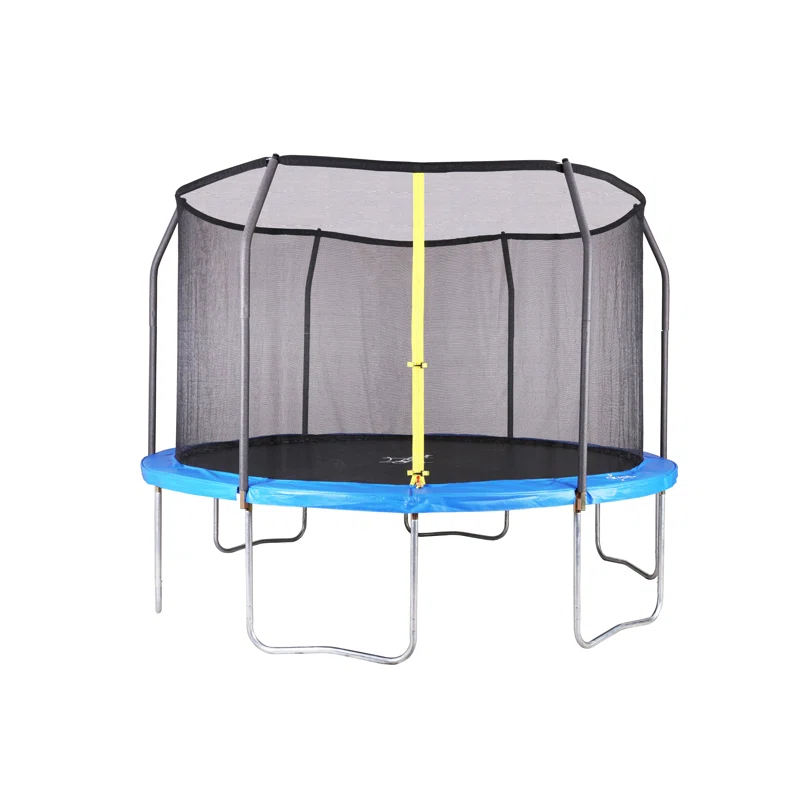 AirZone Play Backyard Jump 12' Round Trampoline with Safety Enclosure