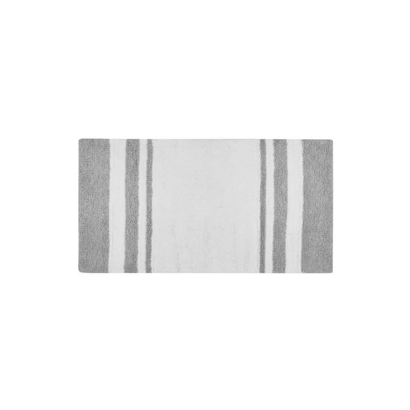 Madison Park Cotton Reversible Bath Rug