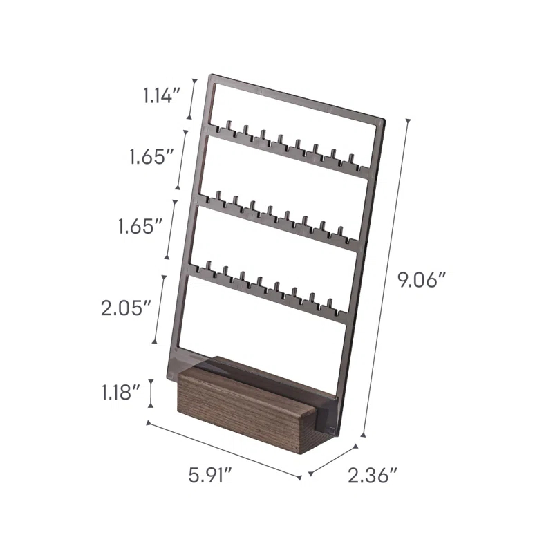 Yamazaki Home Rin Plastic Jewelry Stand