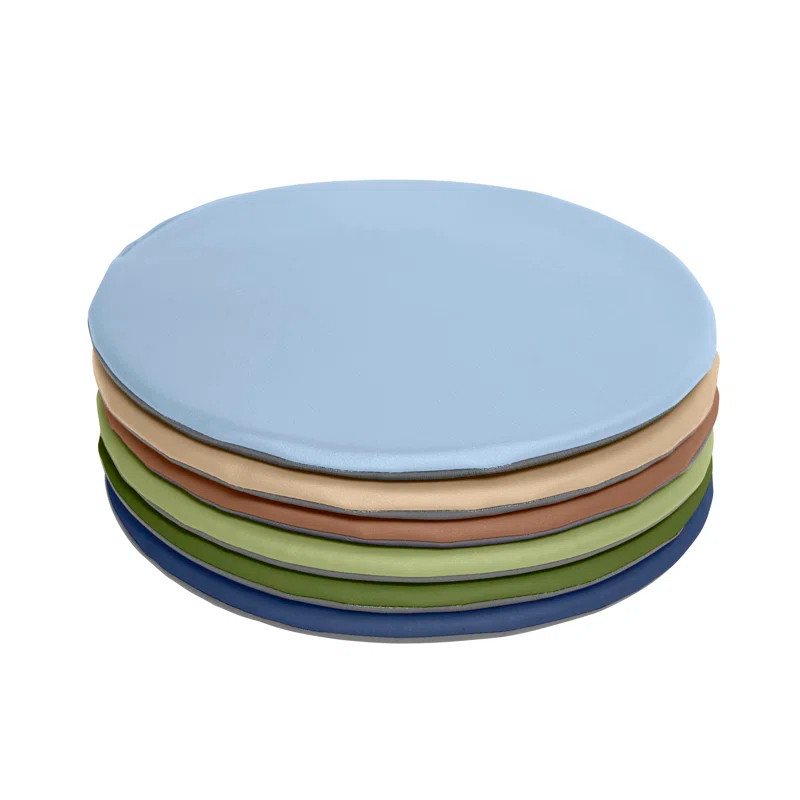 ECR4Kids ECR4Kids SoftZone Colorful Floor Pads, Round, Flexible Seating, 6-Piece
