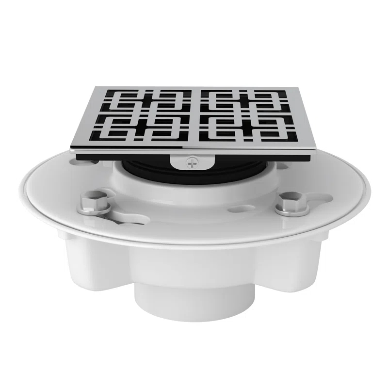 Rohl PVC 2" X 3" Drain Kit With 3142 Weave Decorative Cover