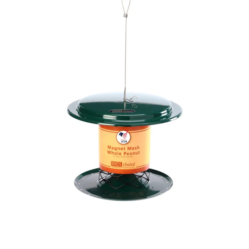 Birds Choice Metal Hanging Tube Bird Feeder