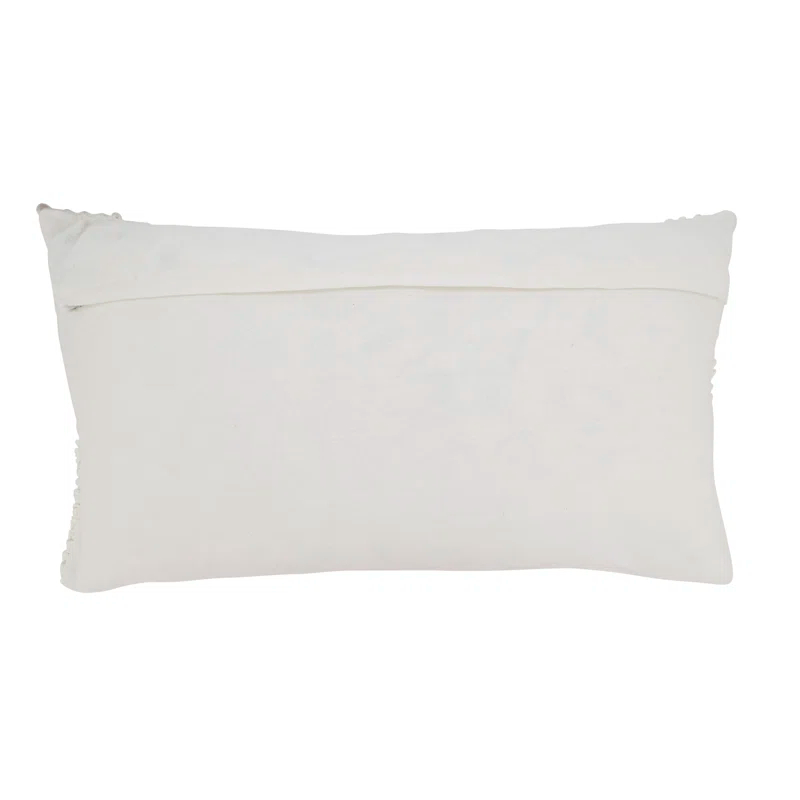 Saro Zandra Collection Cotton Throw Pillow