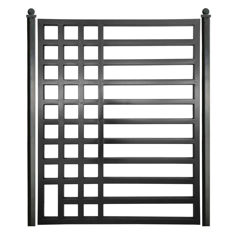 ALEKO 60'' H x 54'' W Metal Fencing with 1 Panel(s) Included