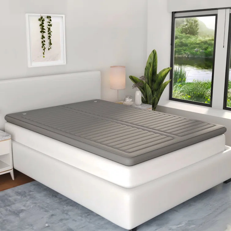 Boyd Sleep Boyd Sleep TopAire Supreme Dual Adjustable Inflatable 4”Mattress Topper,