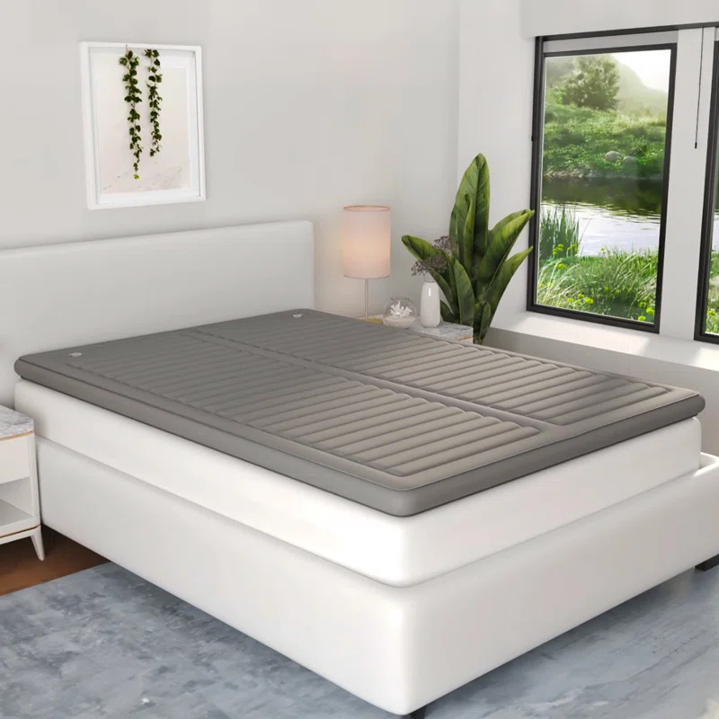 Boyd Sleep Boyd Sleep TopAire Supreme Dual Adjustable Inflatable 4”Mattress Topper,