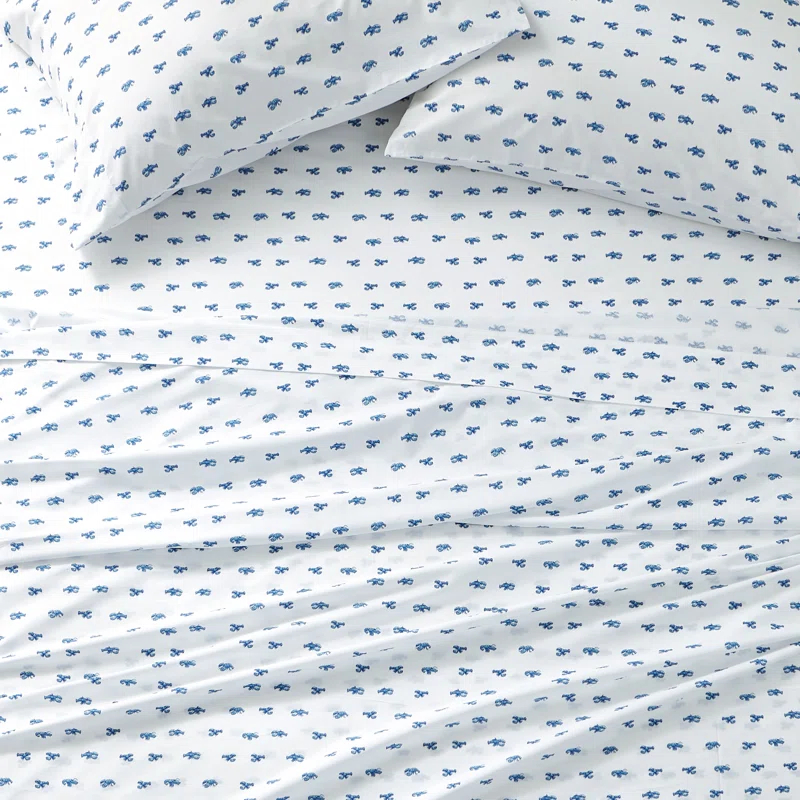 Nautica Nautica Printed Cotton Percale Sheet Sets