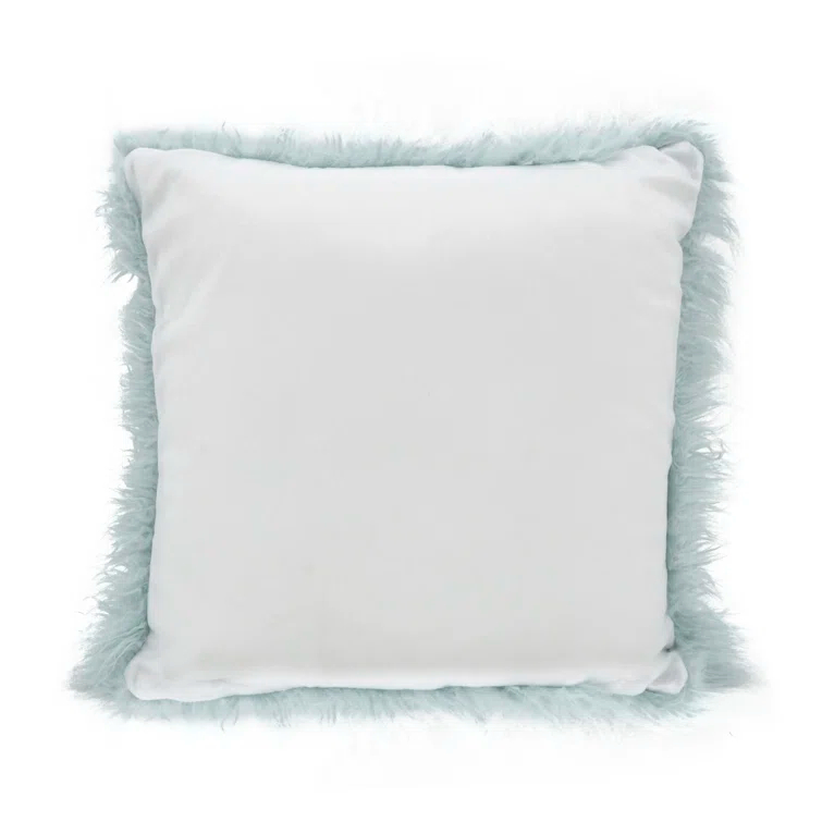 Faux Mongolian Collection Throw Pillow