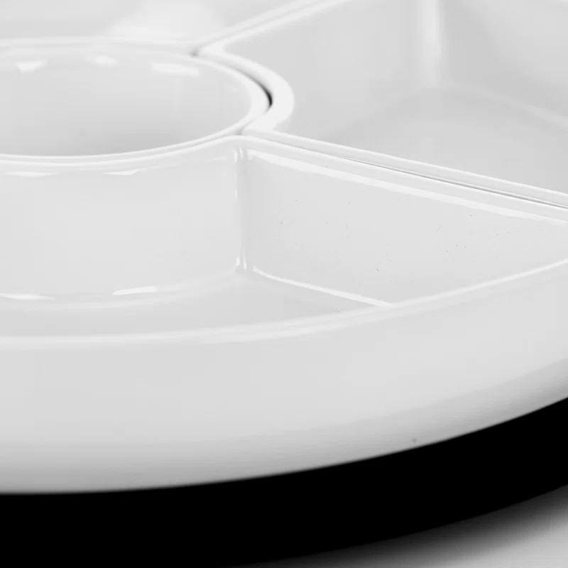 Gibson Elite Gracious Dinning Divided Serving Dish