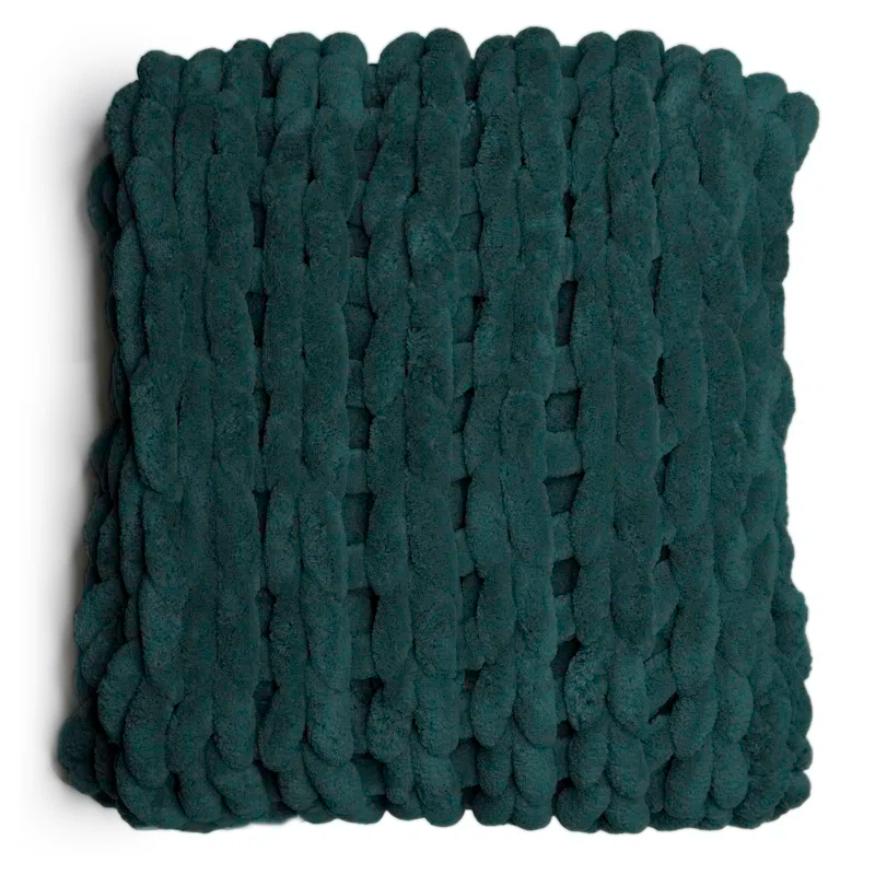 Donna Sharp Chenille Knitted Chenille Throw
