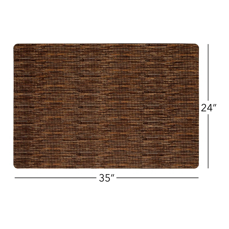 Home Dynamix Smooth Step Machine Washable Low Profile Stain Resistant Non-Slip Versatile Utility Kitchen Mat