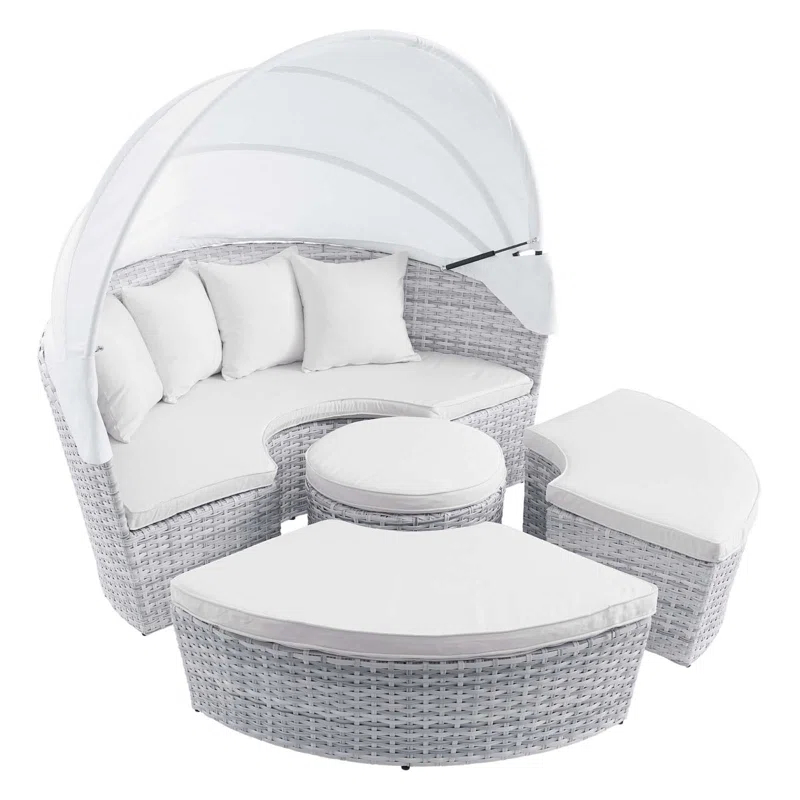 Modway Scottsdale Canopy Outdoor Patio Daybed by Modway | Wayfair