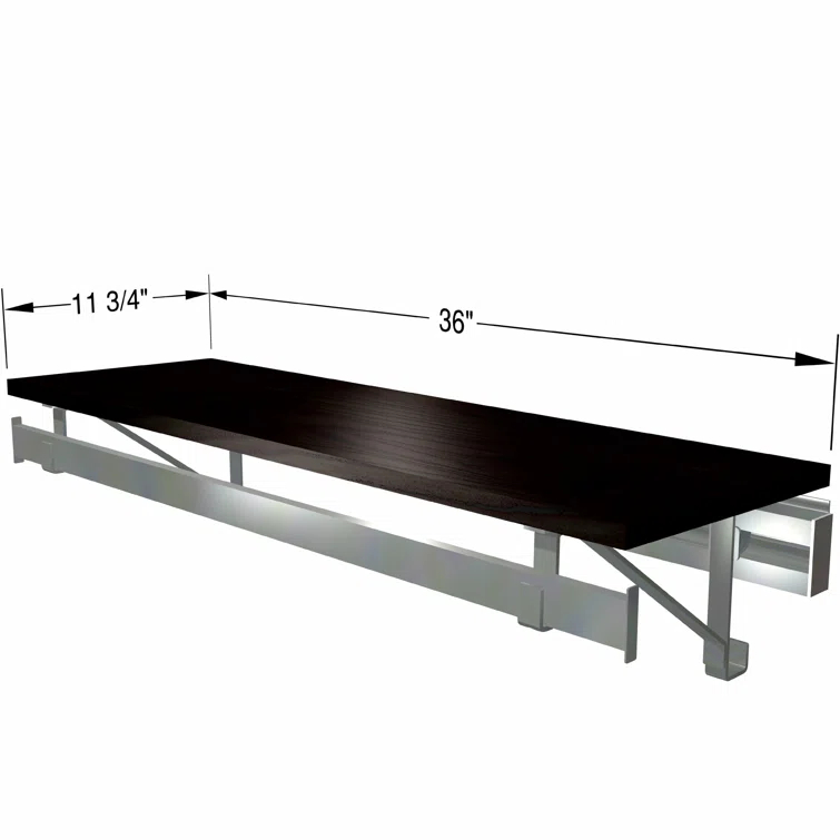 Arrange a Space Single Shelf-Hang Closet System
