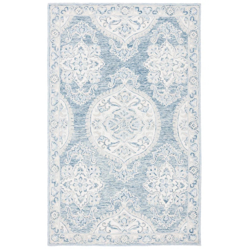 Lauren Ralph Lauren Lauren Ralph Lauren Hand Tufted Wool Damask Rug