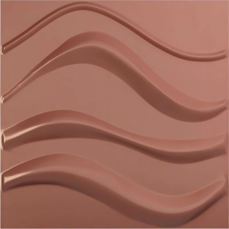 Ekena Millwork Wave EnduraWall Decorative 3D Wall Panel