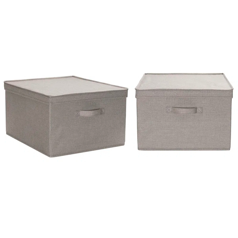 Household Essentials Household Essentials Fabric Bin (Set of 2)