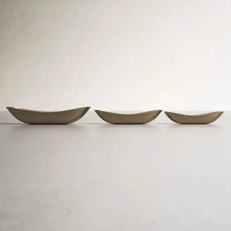 Timothy Metal Decorative Bowl 3