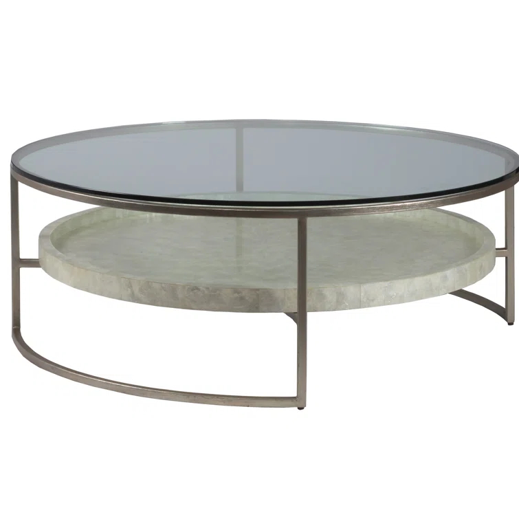 Artistica Home Signature Designs Cumulus Capiz Cocktail Table