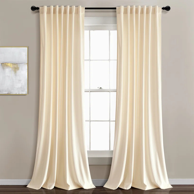 Lush Decor Velvet Blackout Curtain Pair (Set of 2)