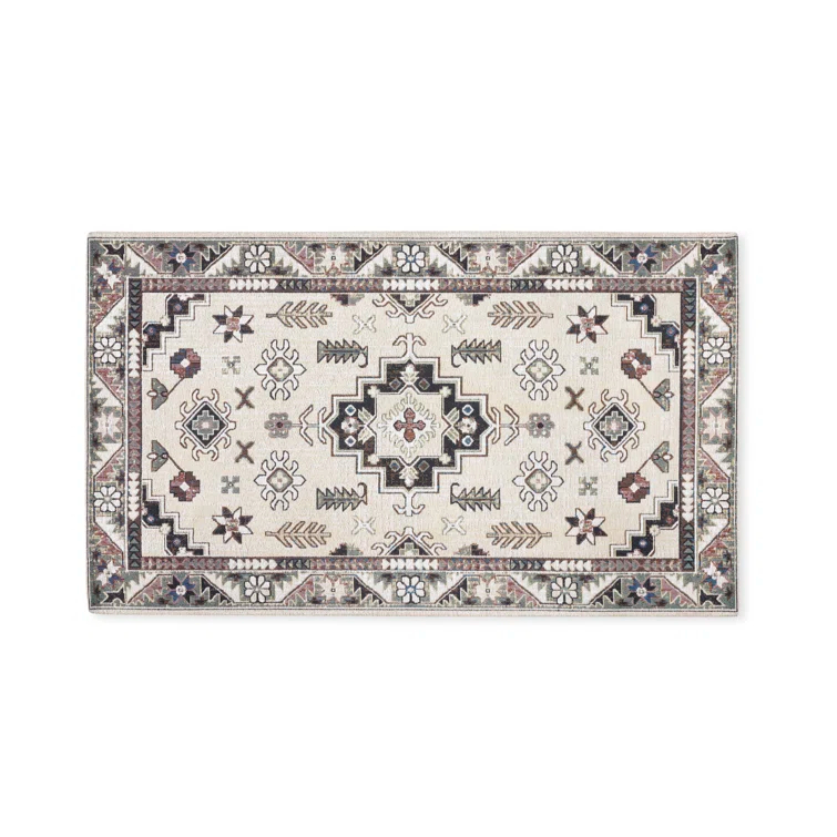 Town & Country Living TOWN & COUNTRY LUXE Livie Everwash Non-Slip Backing Kitchen Mat