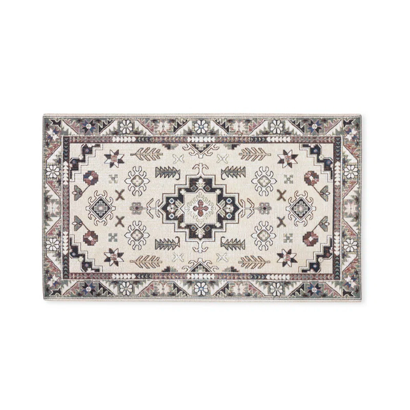 Town & Country Living TOWN & COUNTRY LUXE Livie Everwash Non-Slip Backing Kitchen Mat