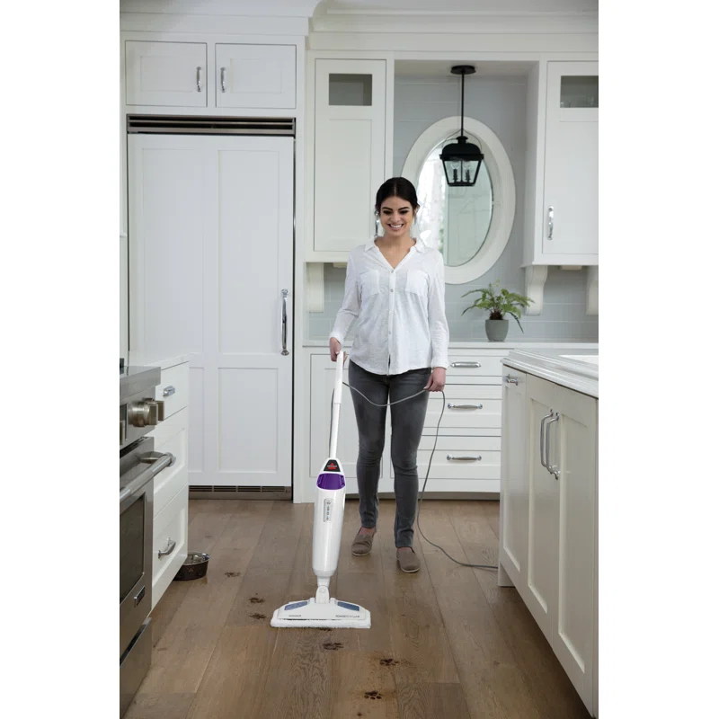 BISSELL PowerFresh Pet Scrubbing & Sanitizing Steam Mop for Hard Floors 19401